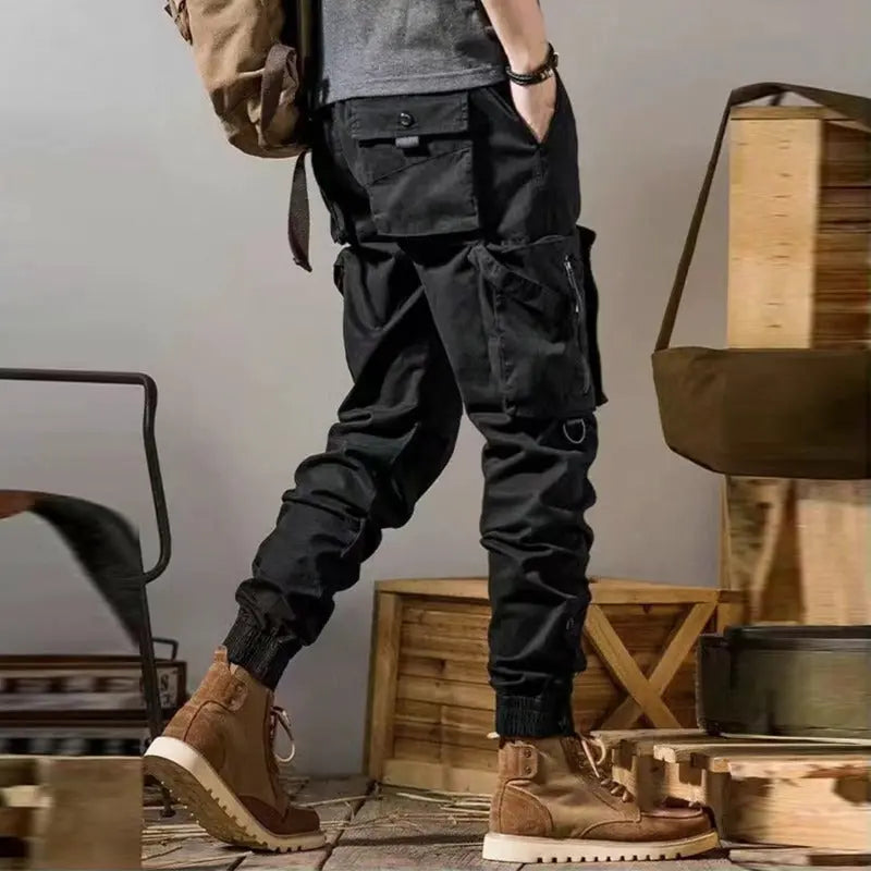 American Workwear Pants Men's Straight Functional Outdoor Tactics Casual Pants Oásis Mercado