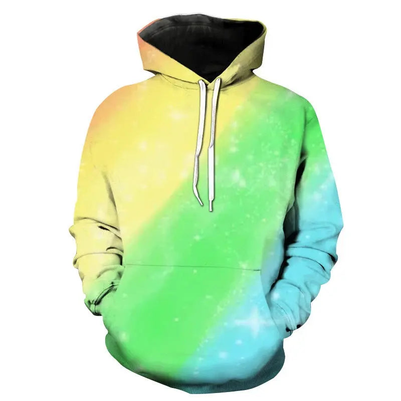 Autumn And Winter Art Graffiti 3D Digital Printing Sweater Conceitastral