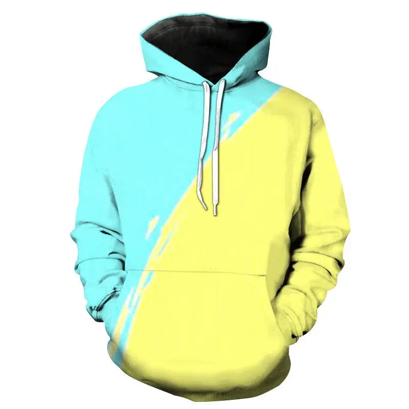 Autumn And Winter Art Graffiti 3D Digital Printing Sweater Conceitastral