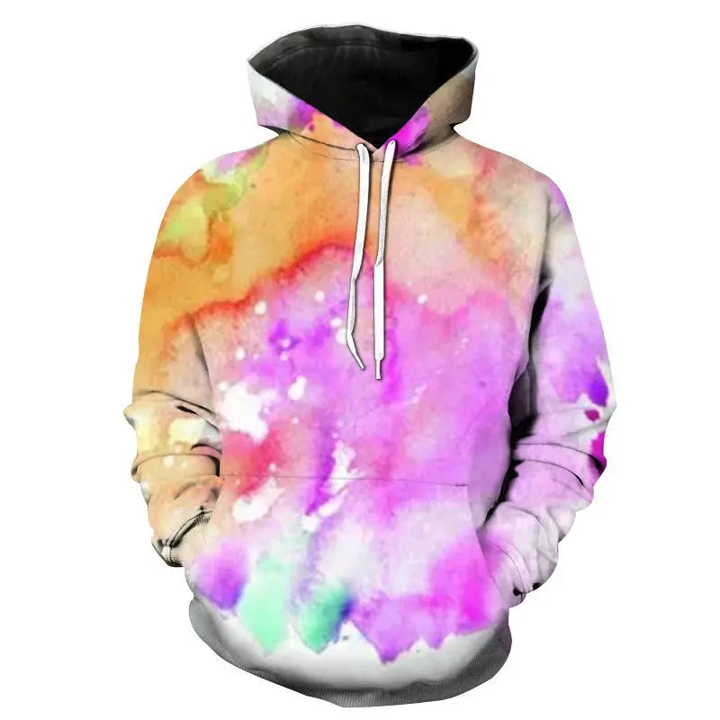 Autumn And Winter Art Graffiti 3D Digital Printing Sweater Conceitastral