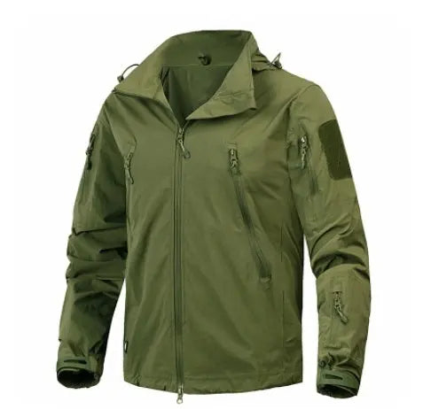 Autumn Men's Jacket Coat Military Clothing Tactical Outwear US Army Breathable Nylon Light Windbreaker Conceitastral