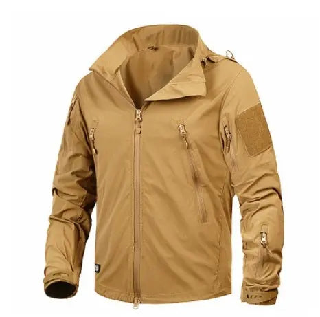 Autumn Men's Jacket Coat Military Clothing Tactical Outwear US Army Breathable Nylon Light Windbreaker Conceitastral
