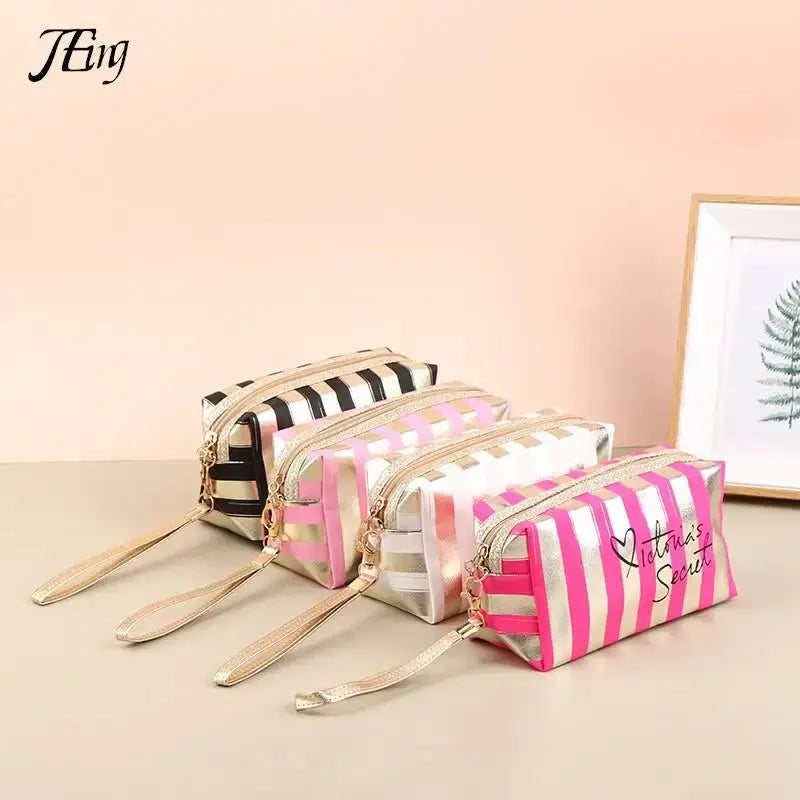 Bolsa Organizadora de Cosméticos Impermeável em PVC Laser – Neceser Feminino Conceitastral