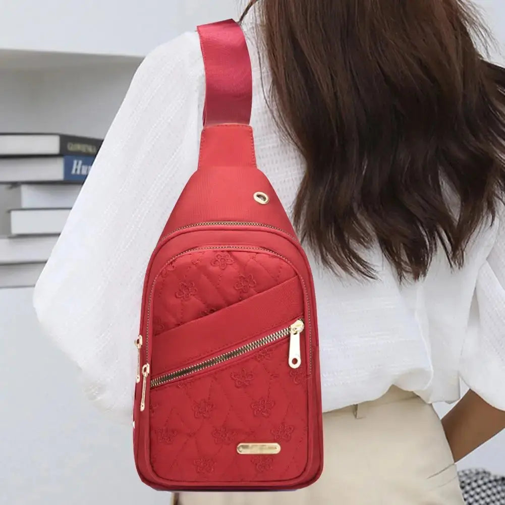 Bolsa de Ombro com Furo para Auriculares – Estilo Casual e à Prova de Água Conceitastral