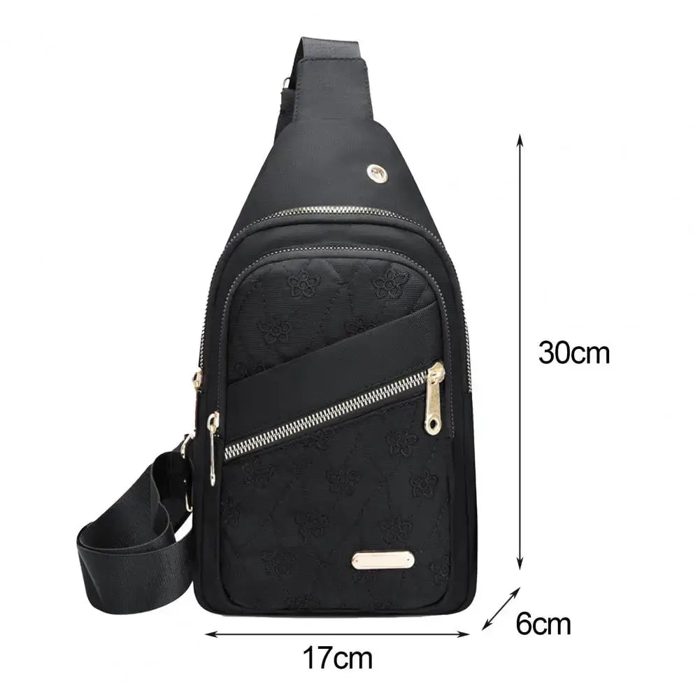 Bolsa de Ombro com Furo para Auriculares – Estilo Casual e à Prova de Água Conceitastral