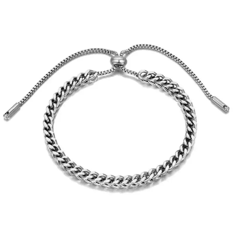 Bracelete de Aço Inoxidável - A Escolha Perfeita para um Estilo Urbano e Moderno Conceitastral