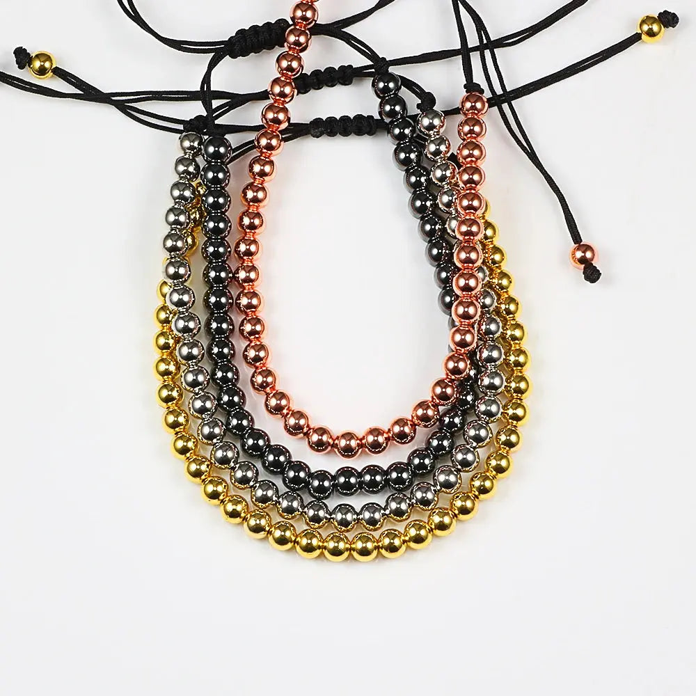 Bracelete de Pérolas de Cobre - A Elegância do Estilo Boho Chic Conceitastral