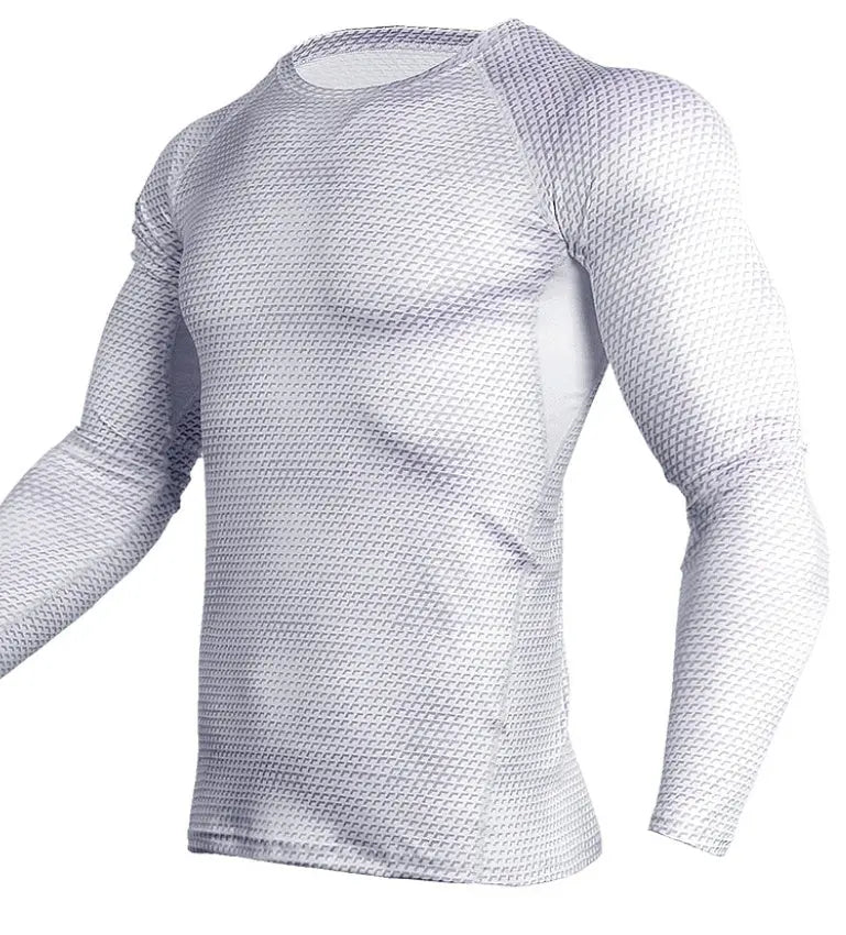 Compression Shirt Men Gym Running Shirt Quick Dry Breathable Fitness Sport Shirt Sportswear Training Sport Tight Rashguard Male Conceitastral
