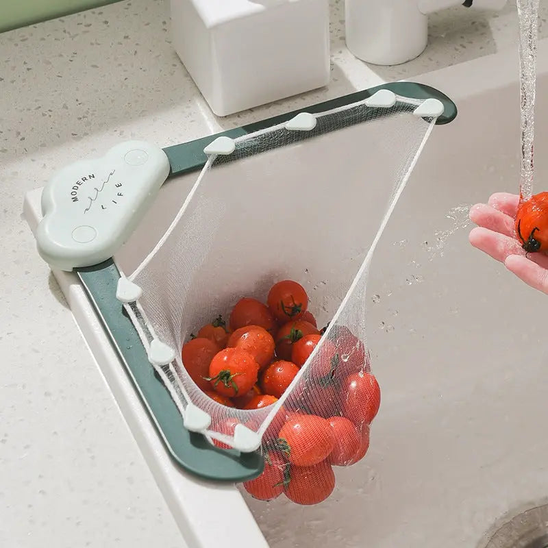 Creative Cloud Sink Drain Rack Kitchen Sink Garbage Filter Sink Disposable Filter Mesh Bag Anti-Blocking Strainer Kitchen Gadget Conceitastral