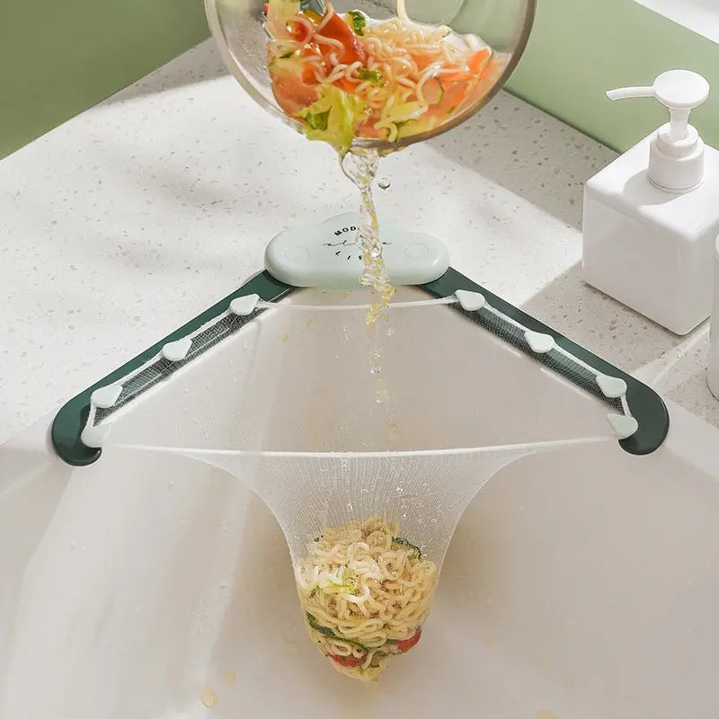 Creative Cloud Sink Drain Rack Kitchen Sink Garbage Filter Sink Disposable Filter Mesh Bag Anti-Blocking Strainer Kitchen Gadget Conceitastral