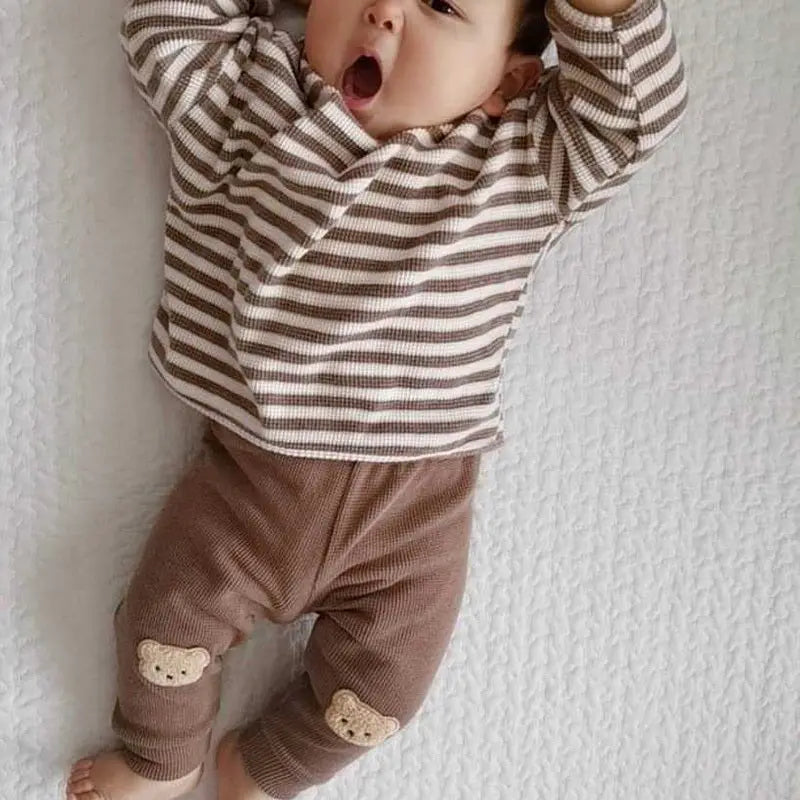 Cute And Comfortable Striped Top For Babies Conceitastral