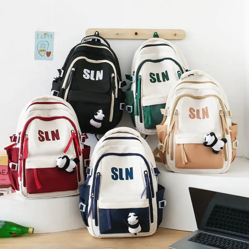 Dirt-resistant Large Capacity Schoolbag Travel Backpack Conceitastral