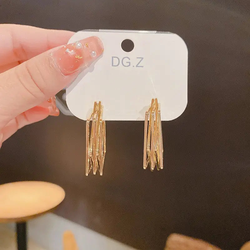 Frosty Personality Earrings Trendy Earrings Women Conceitastral