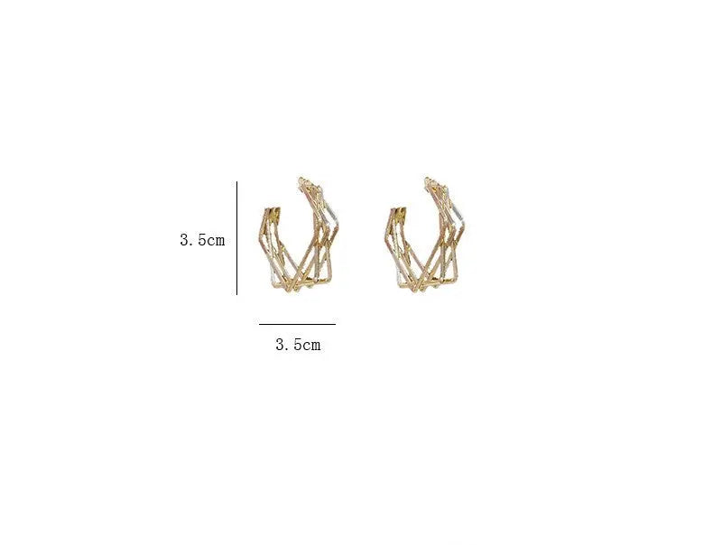 Frosty Personality Earrings Trendy Earrings Women Conceitastral