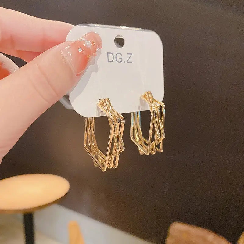 Frosty Personality Earrings Trendy Earrings Women Conceitastral