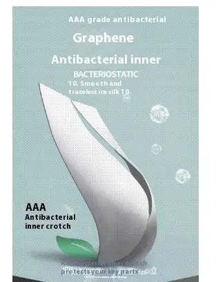 Graphene Underwear Men's Ice Silk Or Breathable Flat Boxer Shorts Head Trendy Conceitastral