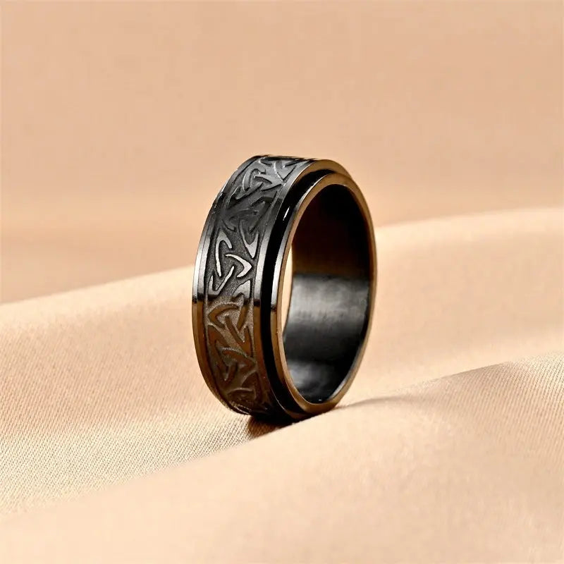 Hot Titanium Steel Ring For Men Conceitastral