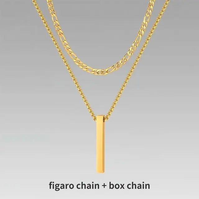 Jewelry Men Boy Gift Chain Crystal Necklace Conceitastral