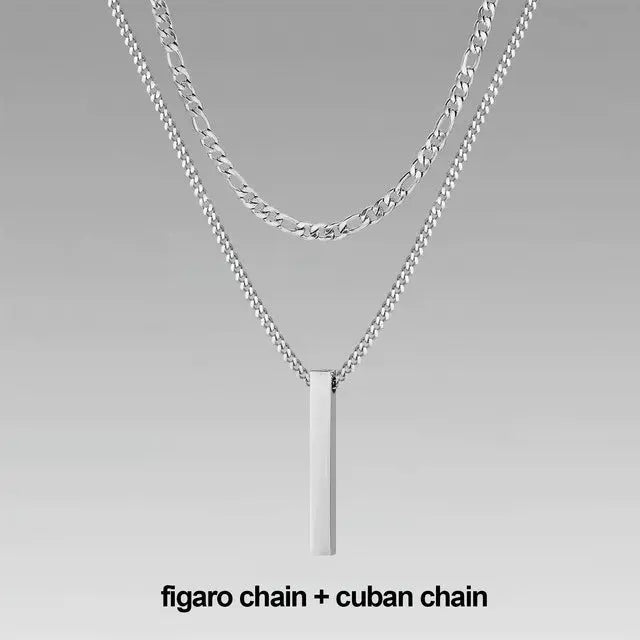 Jewelry Men Boy Gift Chain Crystal Necklace Conceitastral