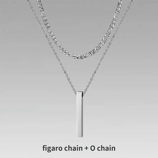 Jewelry Men Boy Gift Chain Crystal Necklace Conceitastral