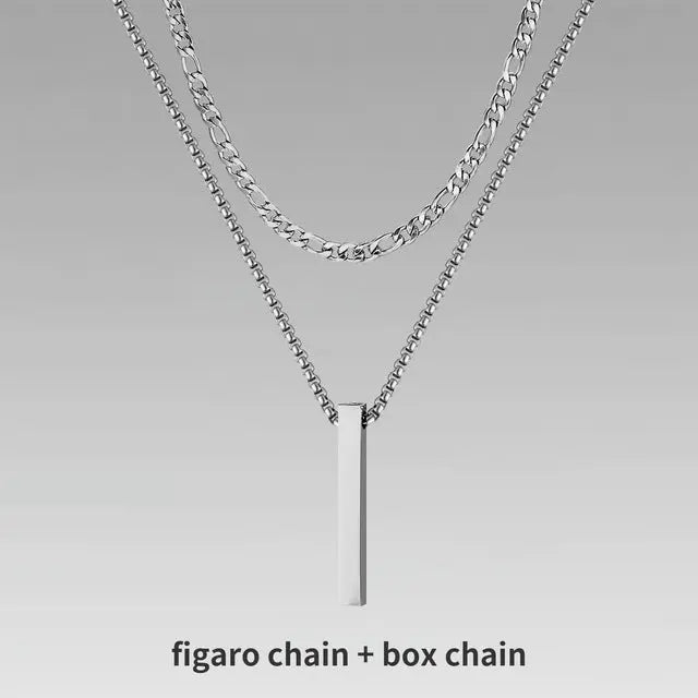 Jewelry Men Boy Gift Chain Crystal Necklace Conceitastral