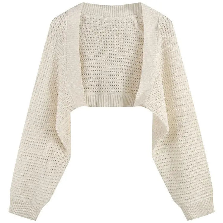 Korean Style Fashion Loose Hollow-out Short Top Conceitastral