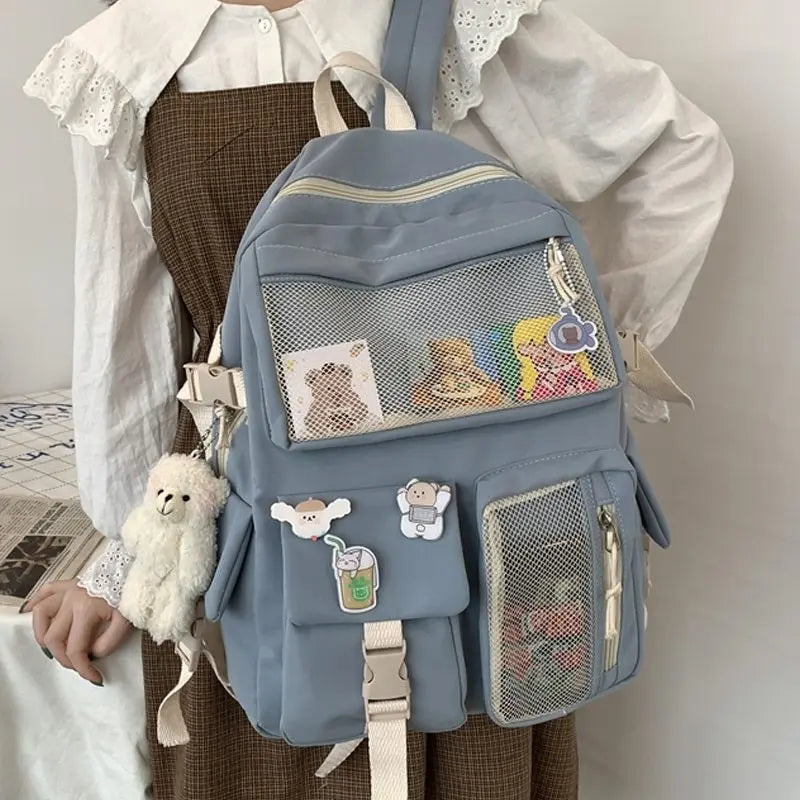 Large-Capacity Junior High School Students Take The Harajuku Backpack Trend Conceitastral