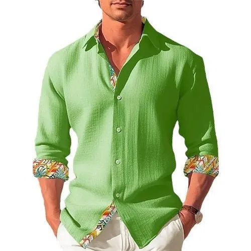 Loose Casual New Long Sleeve Shirt Coat For Men Conceitastral