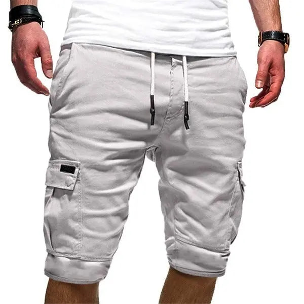 Men Casual Jogger Sports Cargo Shorts Military Combat Workout Gym Trousers Summer Mens Clothing Conceitastral