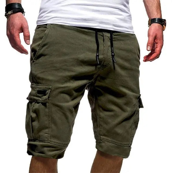 Men Casual Jogger Sports Cargo Shorts Military Combat Workout Gym Trousers Summer Mens Clothing Conceitastral