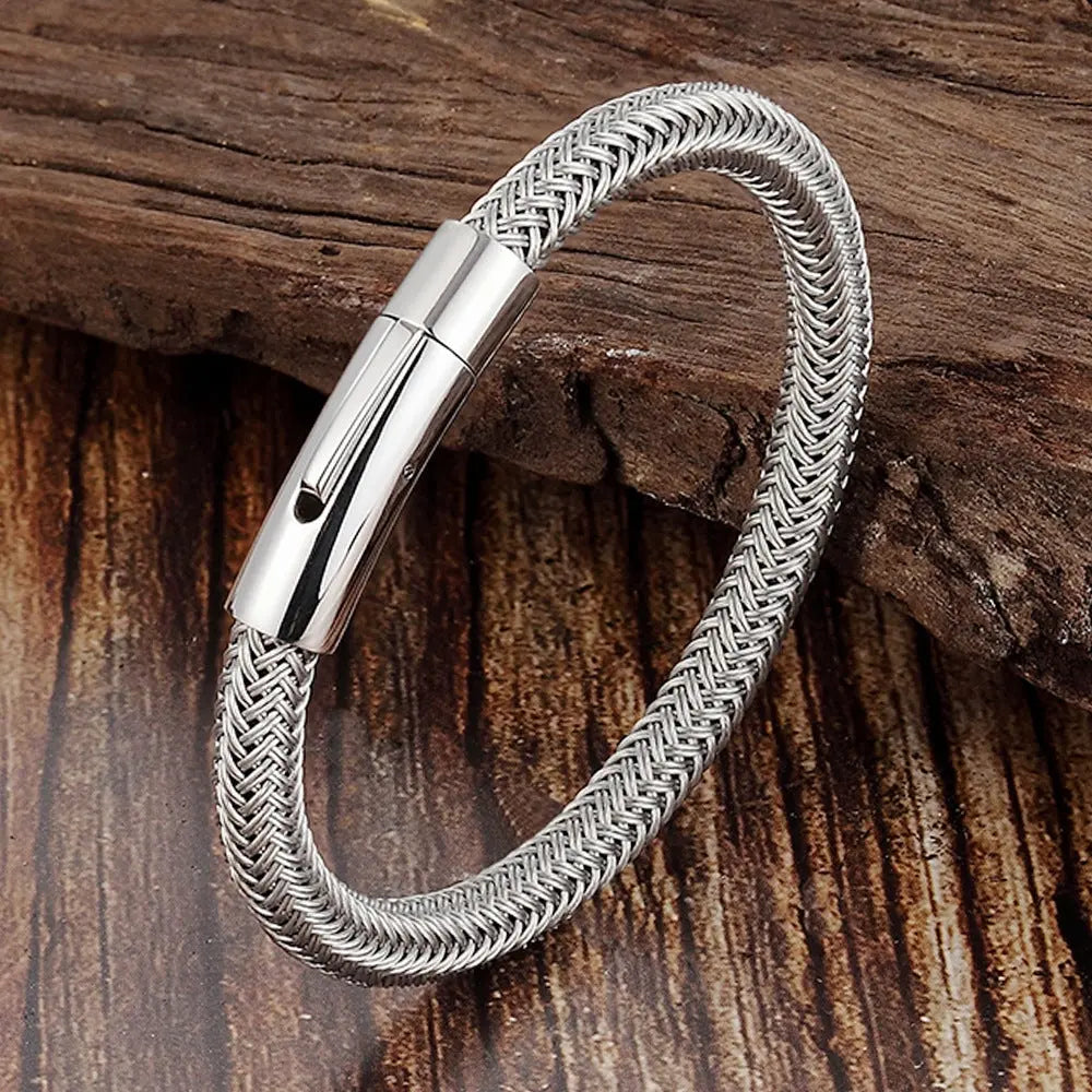 Men and women wire braided bracelet Conceitastral
