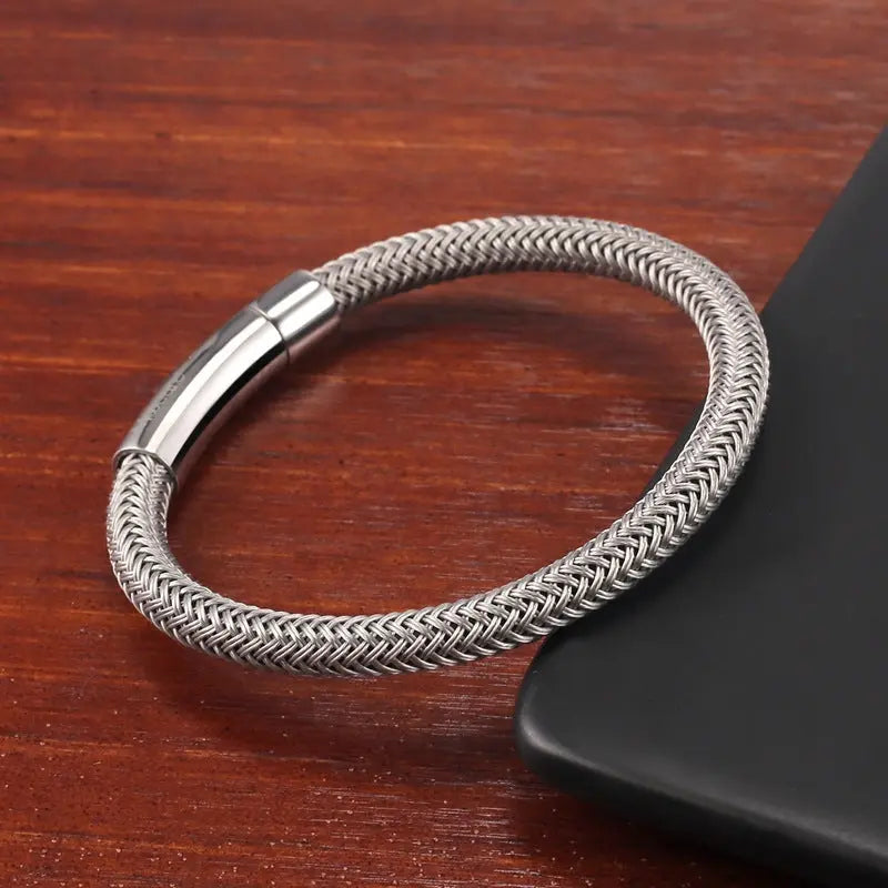 Men and women wire braided bracelet Conceitastral