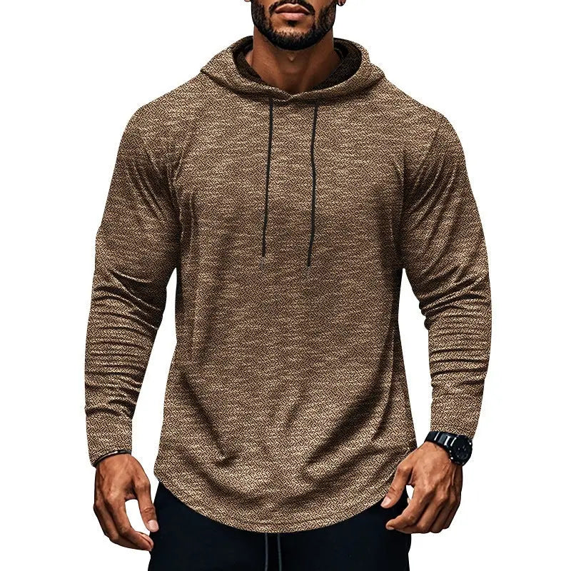 Men's Plus Size Loose Long-sleeved Hooded Sweater Conceitastral