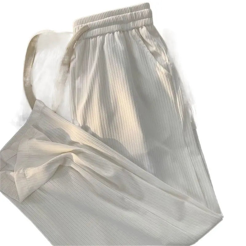 Men's Summer Thin Loose Straight Casual Trousers Conceitastral