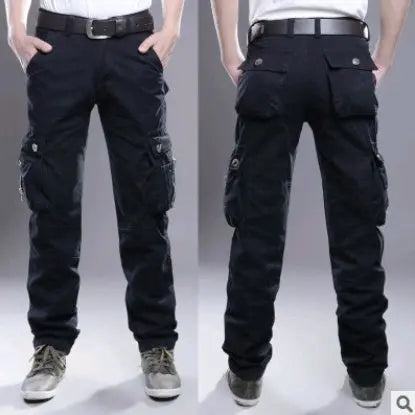 Men's multi-pocket overalls military pants casual trousers sports outdoor men's clothing Conceitastral