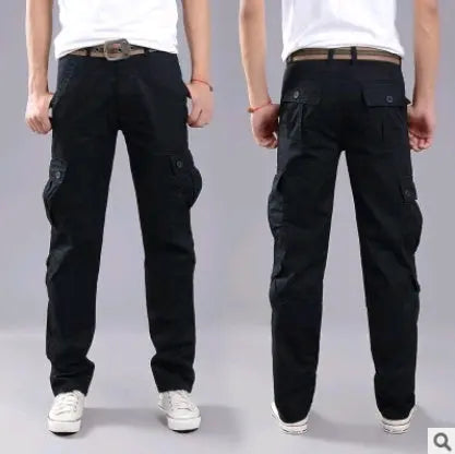 Men's multi-pocket overalls military pants casual trousers sports outdoor men's clothing Conceitastral