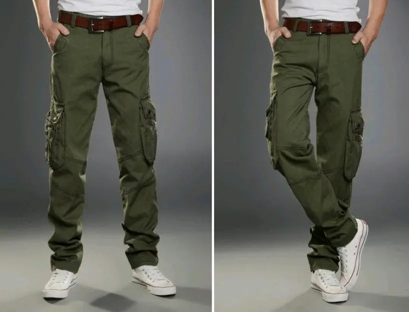 Men's multi-pocket overalls military pants casual trousers sports outdoor men's clothing Conceitastral