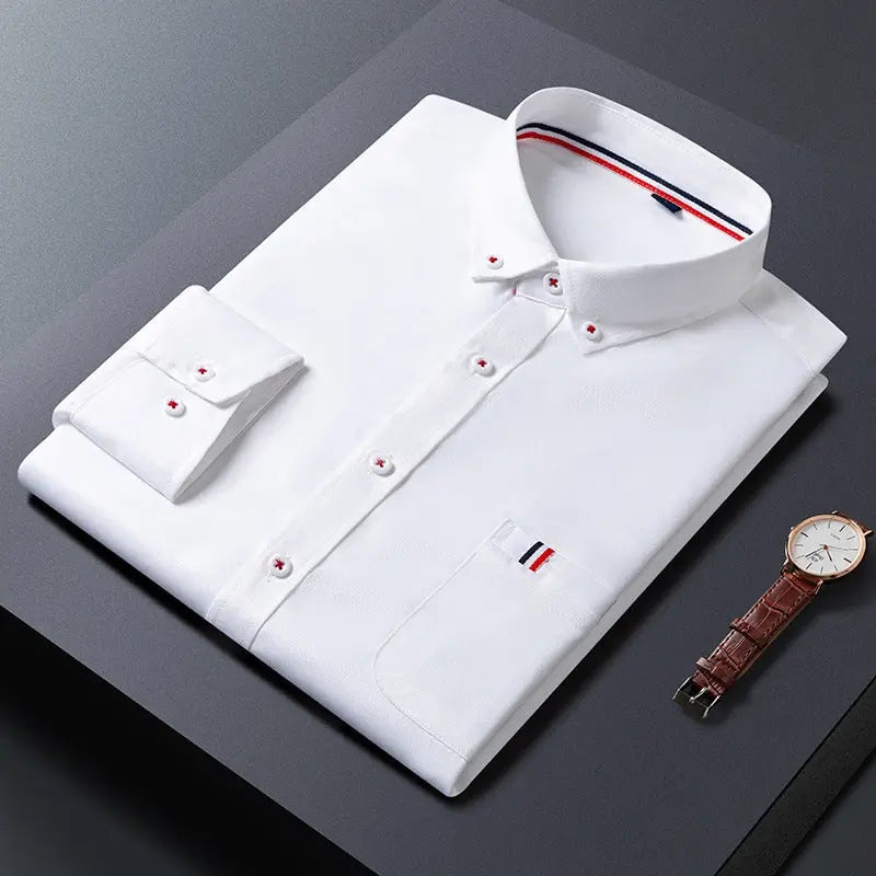 Mens Casual Shirt Fashion Business Dress Shirts Men Clothes Conceitastral