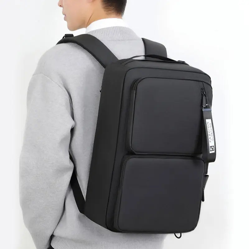 Multifunctional Backpack Large Capacity Business Laptop Bag Leisure Travel Commuter Schoolbag Portable Shoulder Bag Conceitastral