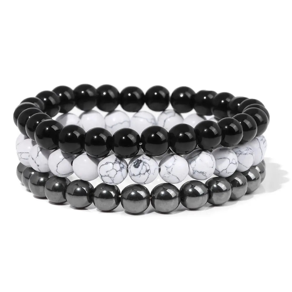 Natural Stone Bead Bracelet For Men Conceitastral