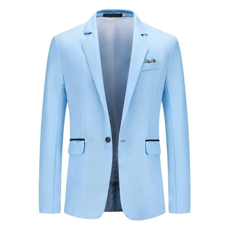 New Men's Loose Single-breasted Business Suit Jacket Conceitastral