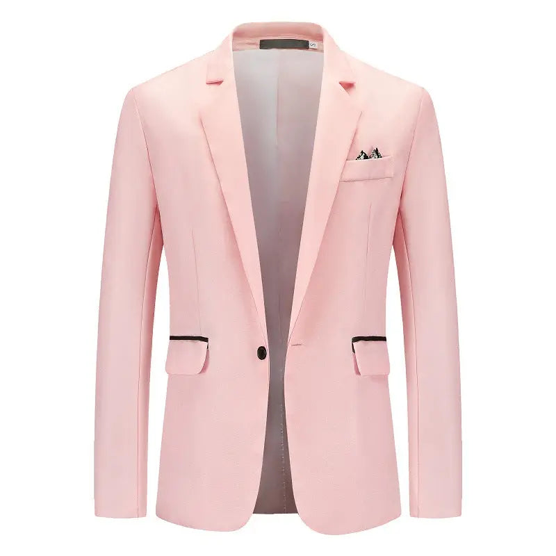 New Men's Loose Single-breasted Business Suit Jacket Conceitastral
