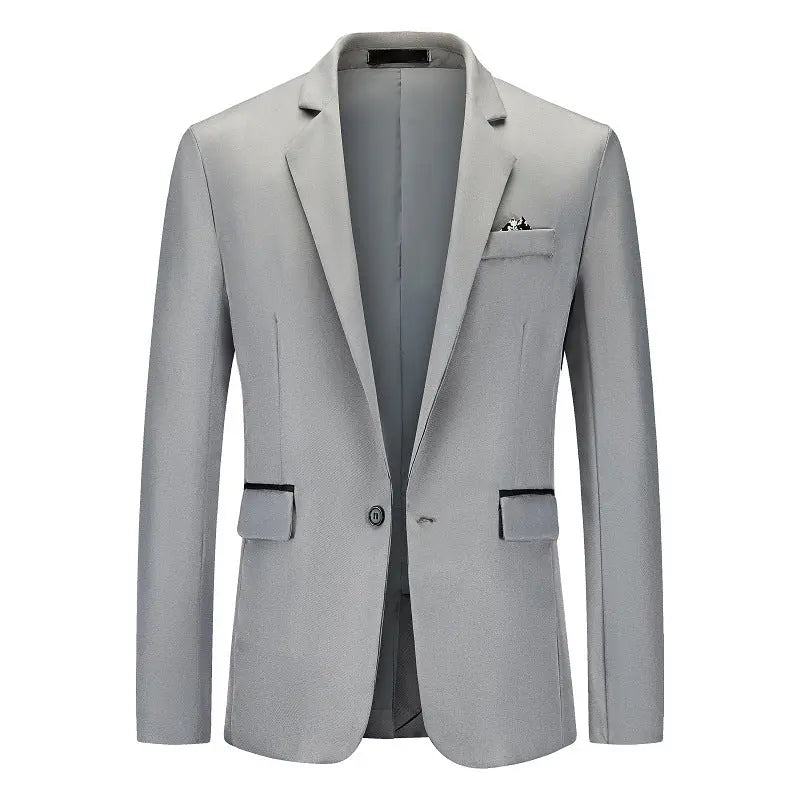 New Men's Loose Single-breasted Business Suit Jacket Conceitastral