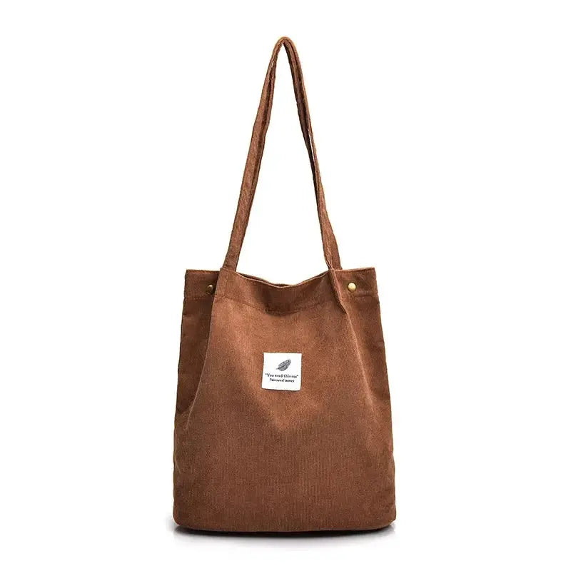 Nova Bolsa Feminina de Corda – Sacola de Ombro com Grande Capacidade para Compras Conceitastral