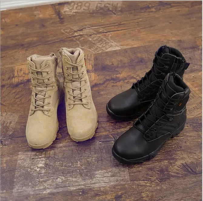 Outdoor military boots Conceitastral
