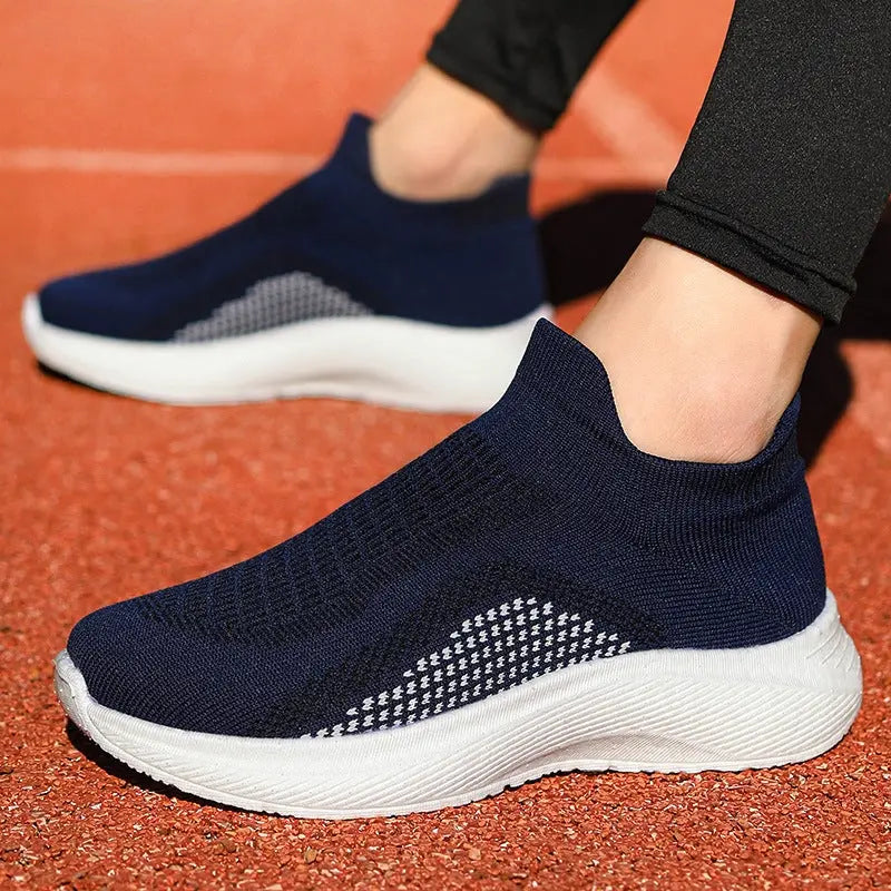 Plus Size Popcorn Flyknit Socks Casual Sneaker Conceitastral