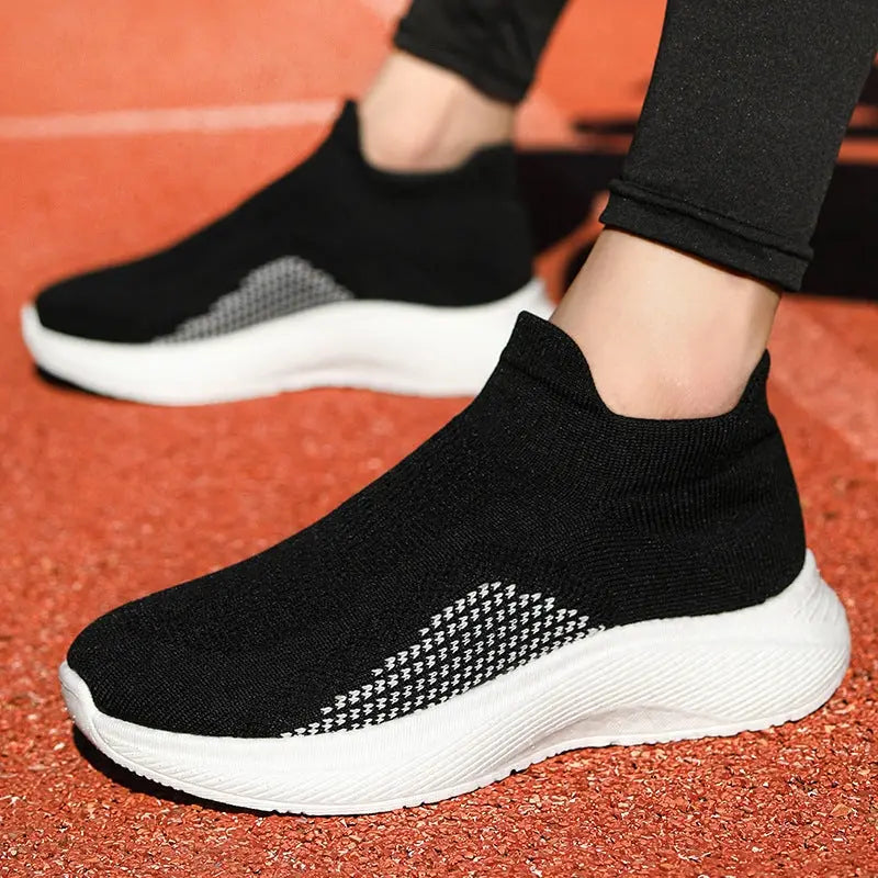 Plus Size Popcorn Flyknit Socks Casual Sneaker Conceitastral