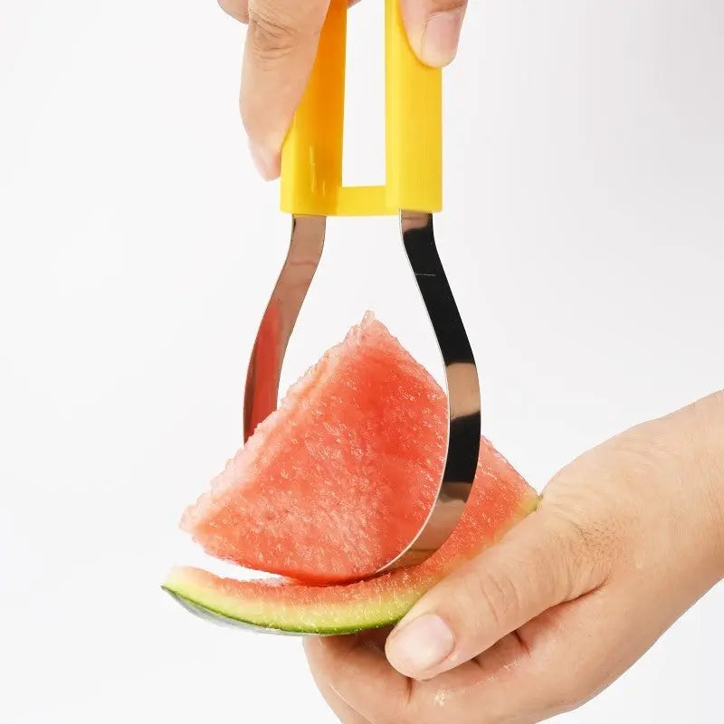 Professional 4 In 1 Stainless Steel Watermelon Cutter Fruit Carving Tools Set,Fruit Scooper Seed Remover Watermelon Knife For Dig Pulp Separator Fruit Slicer, Melon Baller Scoop Set Conceitastral