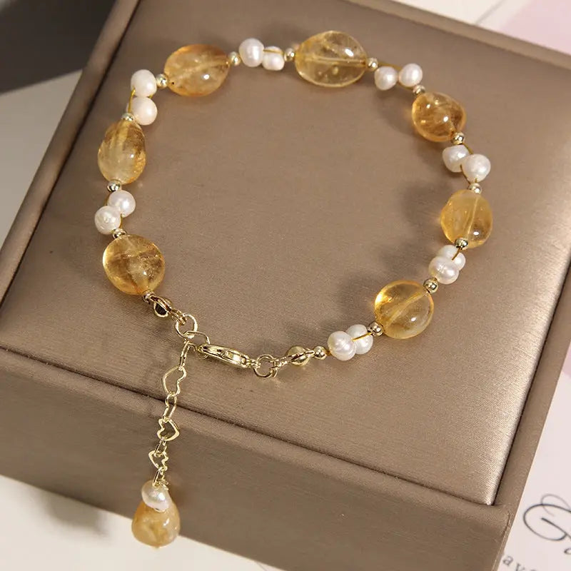 Purple Shaped Crystal Bracelet For Women Conceitastral