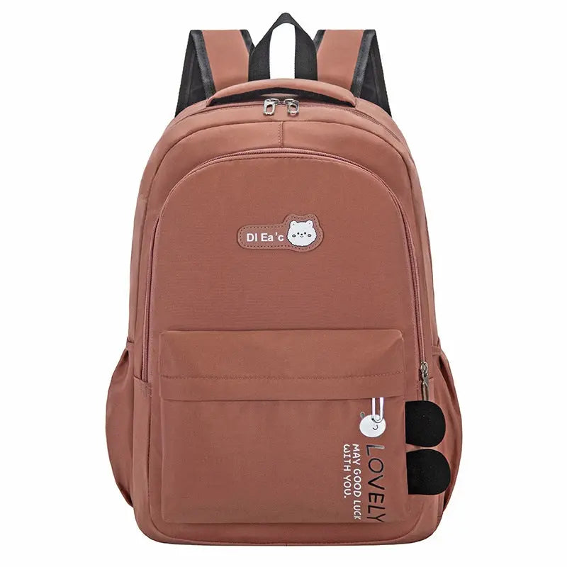 Schoolbag Fashion Casual Large Capacity Multi-functional Backpack Conceitastral
